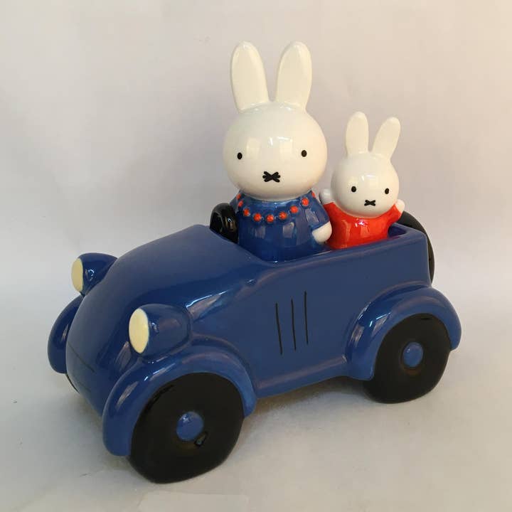 Blue Sky Clayworks - Wholesale Decorative Figurine - Miffy and Mom Cruising Figurine3