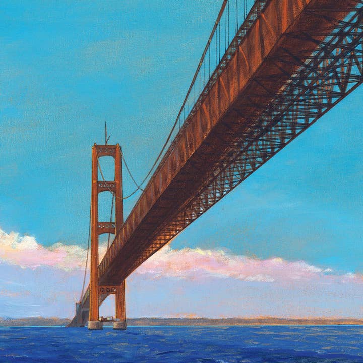 Sleeping Bear Press - Wholesale Early Reader Book (6-8) - Mackinac Bridge: The Story of the Five-Mile Poem4