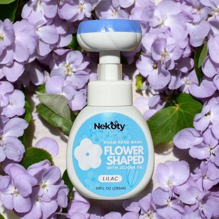 Flower Shaped Foam Hand Soap - Lilac for wholesale by Nekoty