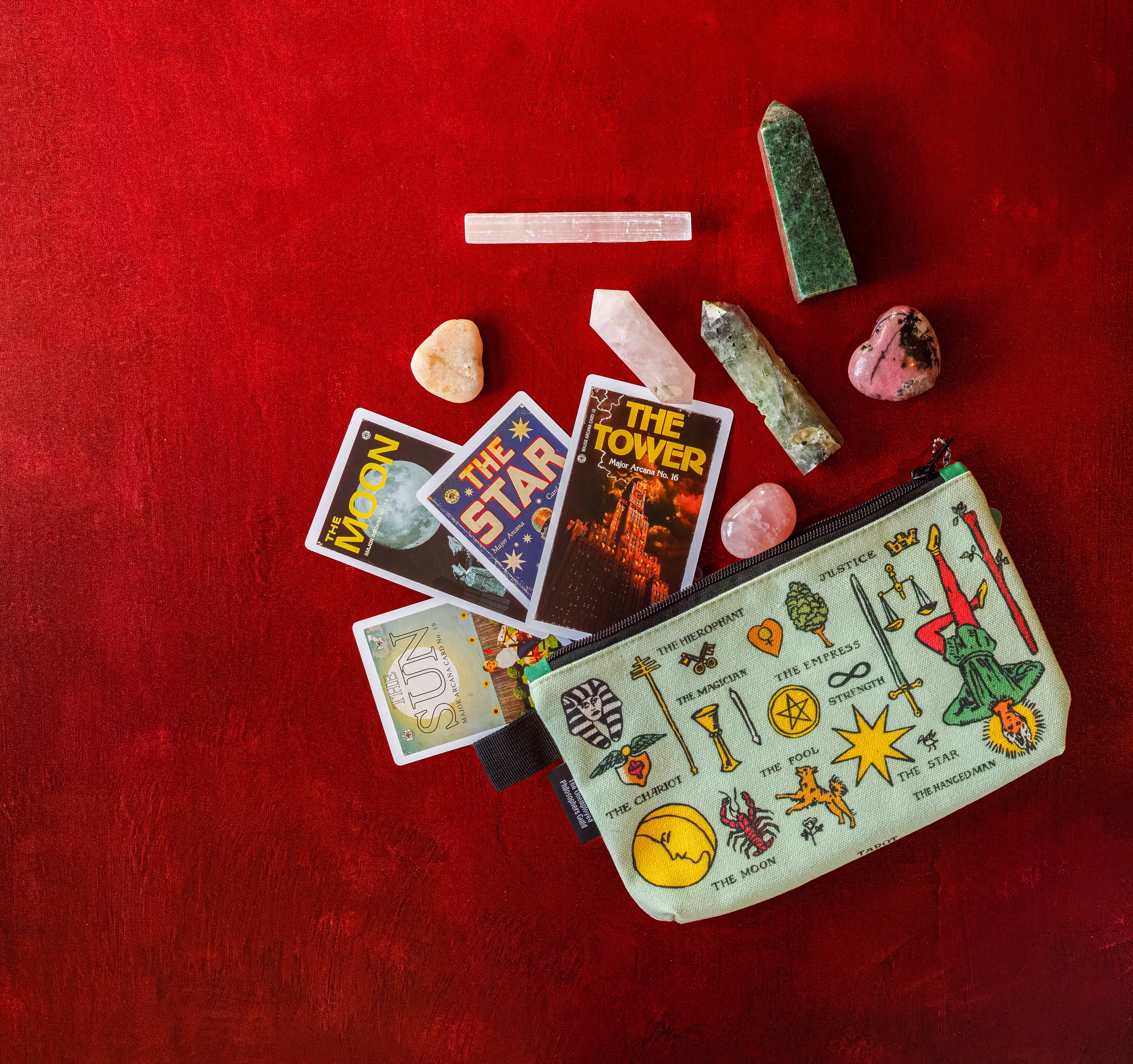 Unemployed Philosophers Guild - Venta al por mayor Bolsa pequeña - Unisex - Bolsa Tarot con cremallera2