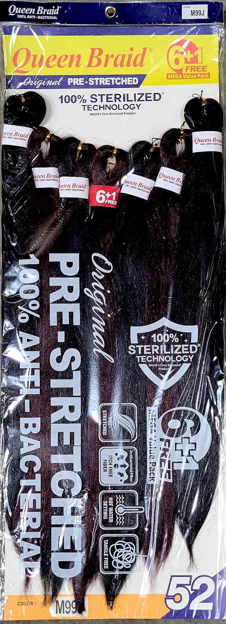 AEsthetic - Wholesale Hair Extensions - QUEEN BRAID 6 + 1 Mega Pack8