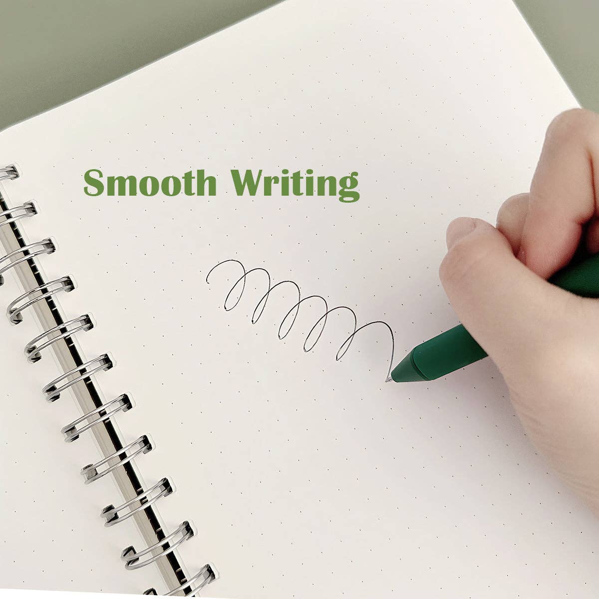 Wrapables.com - Wholesale Pen - Wrapables Retractable Black Ink Gel Pens, 0.5mm (Set of 6)7