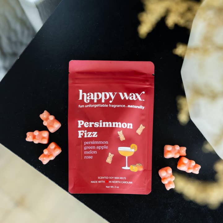 Happy Wax - Wholesale Wax Melt - Persimmon Fizz Wax Melts - Sample Pouch (2 oz) 2