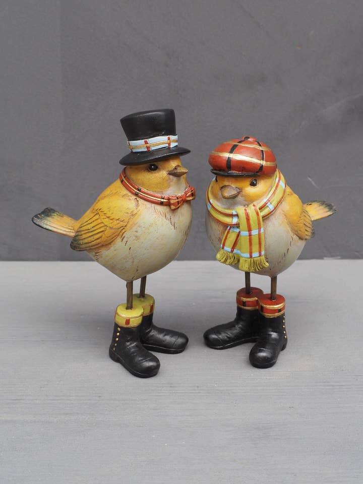 S/2 Swaddled Birds for wholesale by Chehoma USA