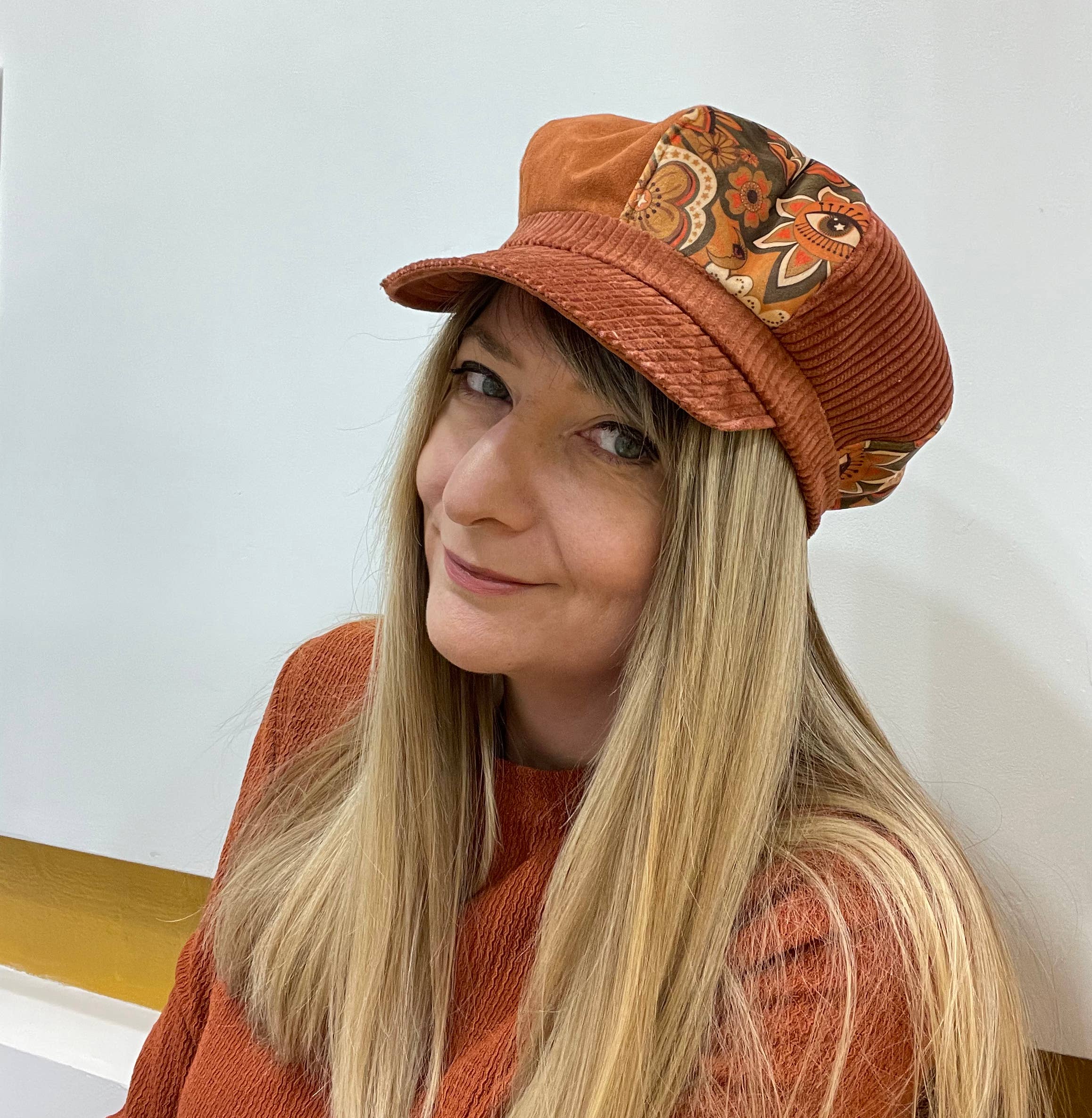 Stan and Gwyn – wholesale Newsboy/Schoolboy Hat - Dam – Baker pojke hatt, 60S platt mössa, De. Beatles Style Cap.7