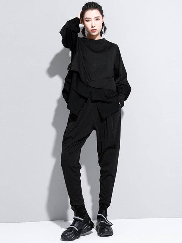 VividLux - Wholesale Overhemd met knopen - Dames - Originele valse twee T-shirttops6