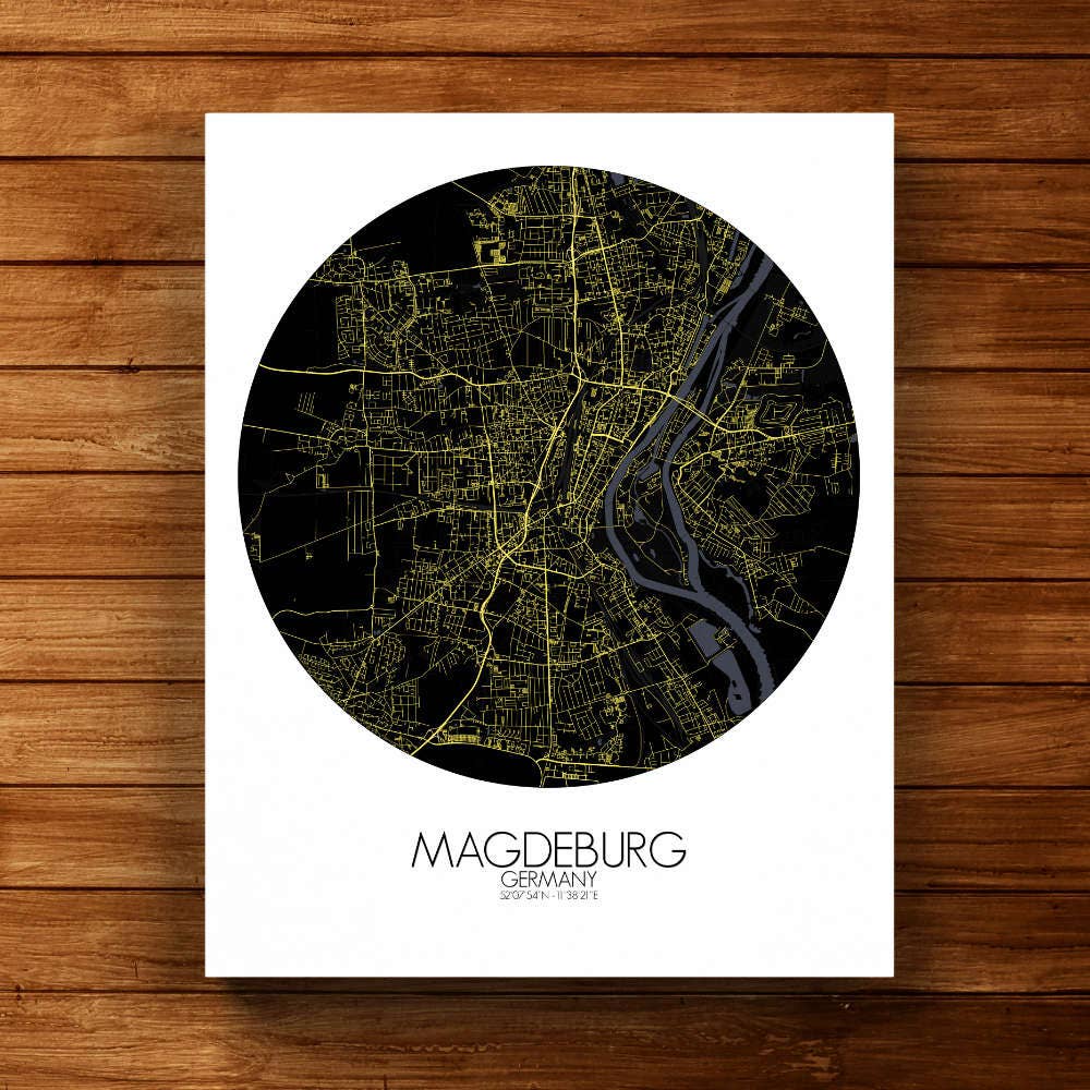 mapospheres - Wholesale Poster - Poster of Magdeburg | Germany3