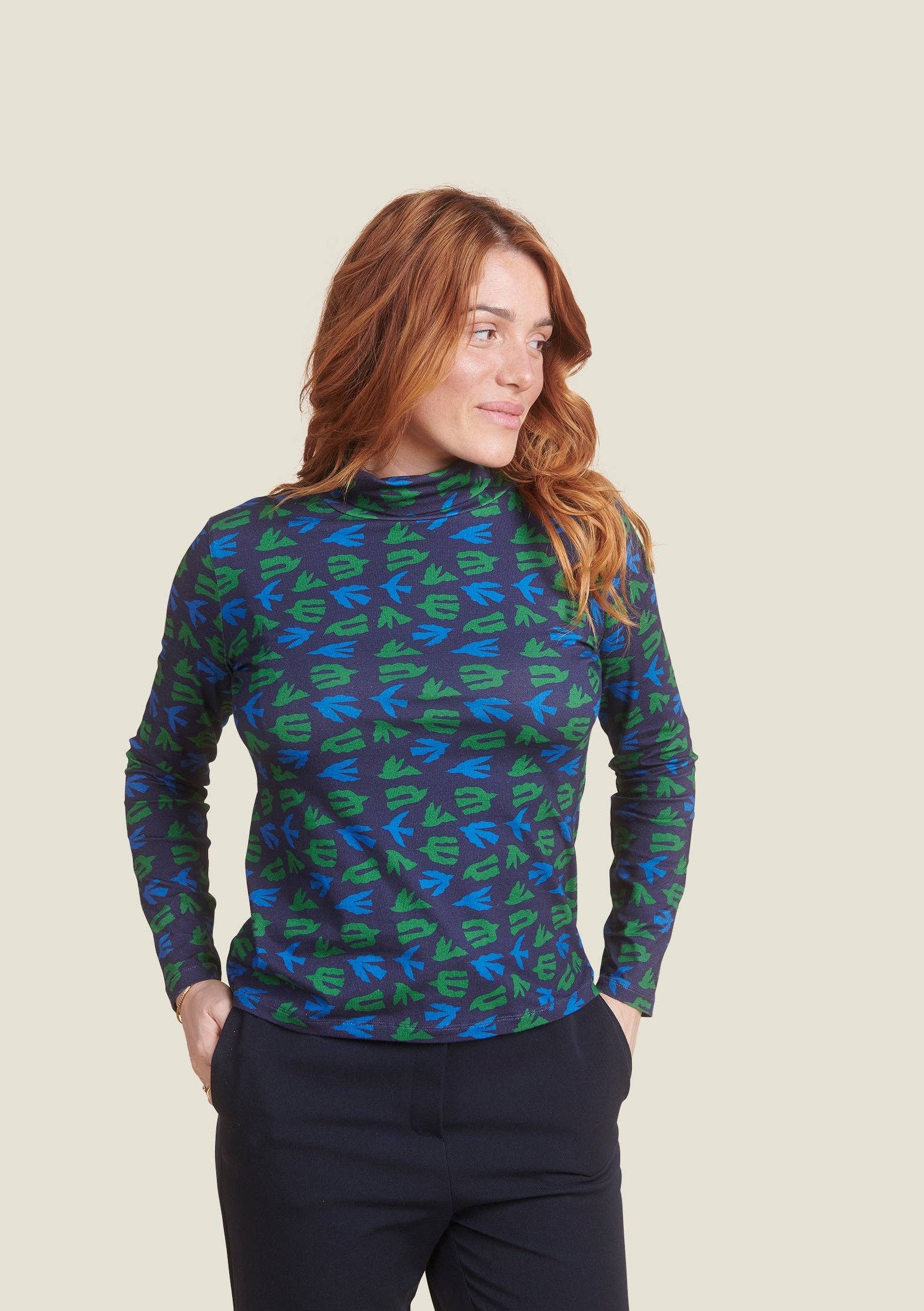 MADE IN SENS - Wholesale T-Shirt - Women's - TECRO ENVOL VERT T-SHIRT