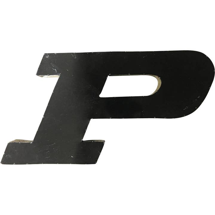 33"x19"x8'' Purdue P Recycled Metal Wall Décor for wholesale by Lrt Sales LLC