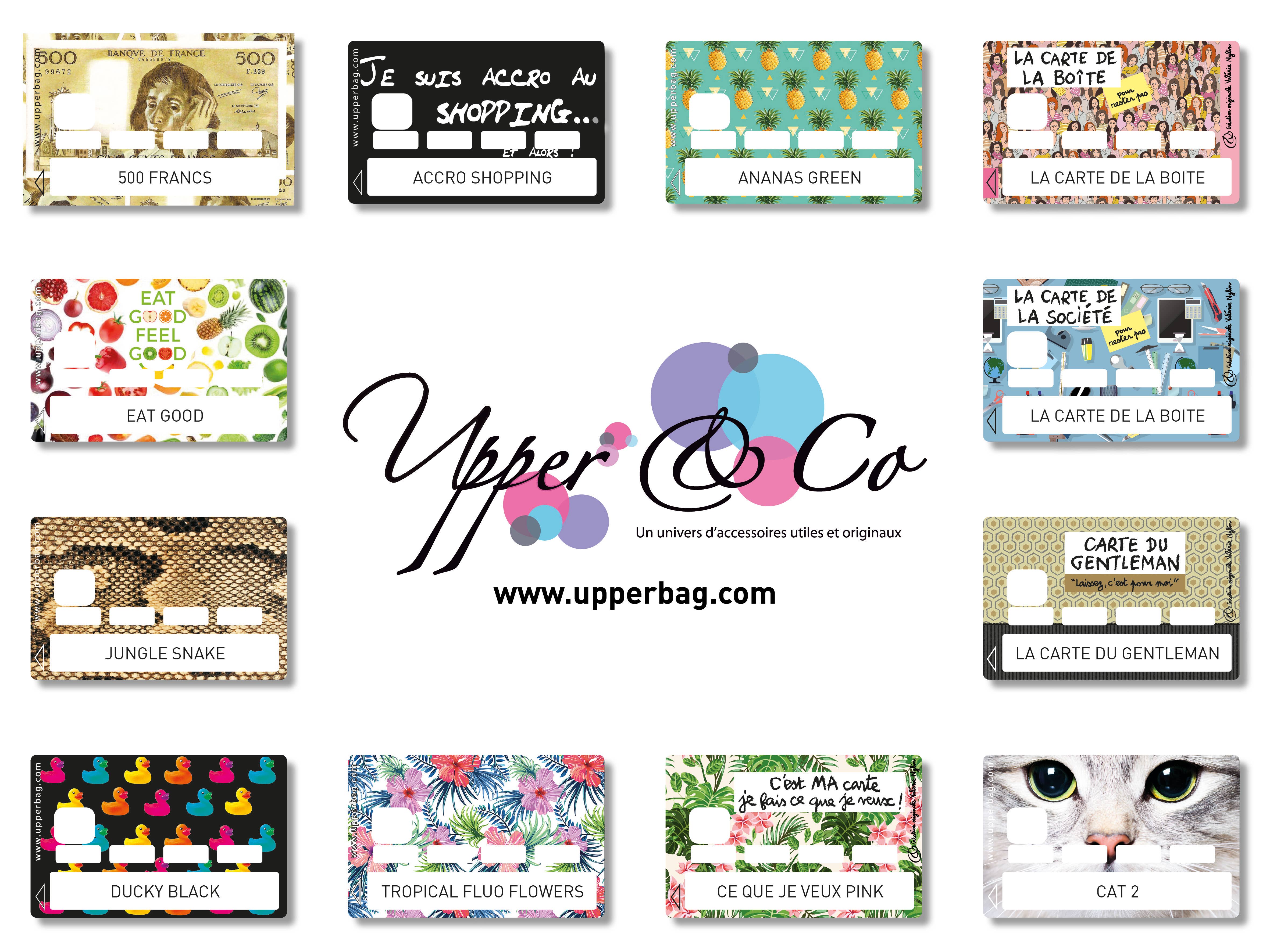 Upper & Co – wholesale Klistermärke – Klistermärken CB - Paket med 100 SPE SALON M&03