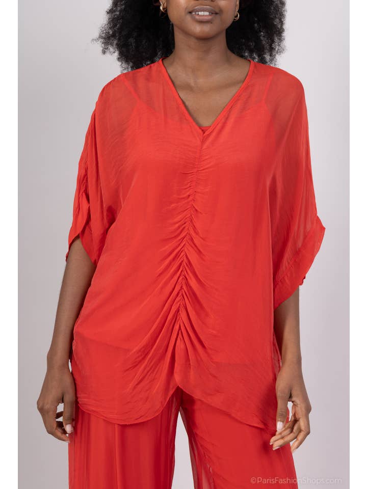Shyloh - Wholesale Tunic - Women's - Silk Top 5049011