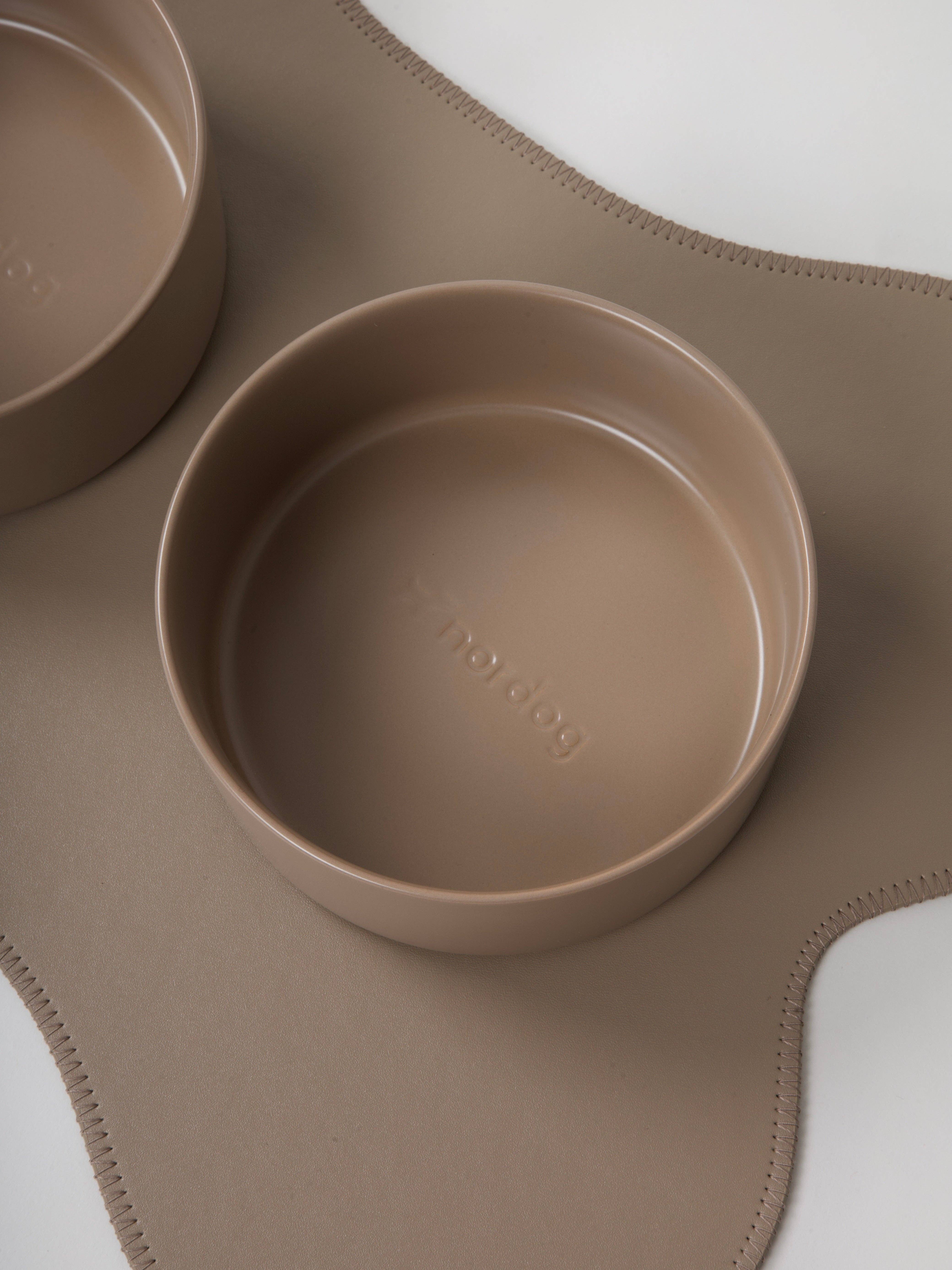 Nordog - Wholesale Pet Food Mat - Dog - Placemat for dog bowls (cacao)1