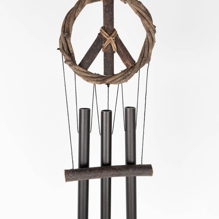 Ten Thousand Villages - Wholesale Wind Chime - * Peace Sign Wind Chime *