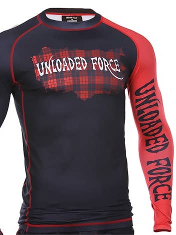 Ongeladen Force Rash Guard compressieshirt voor wholesale door Unloaded Force