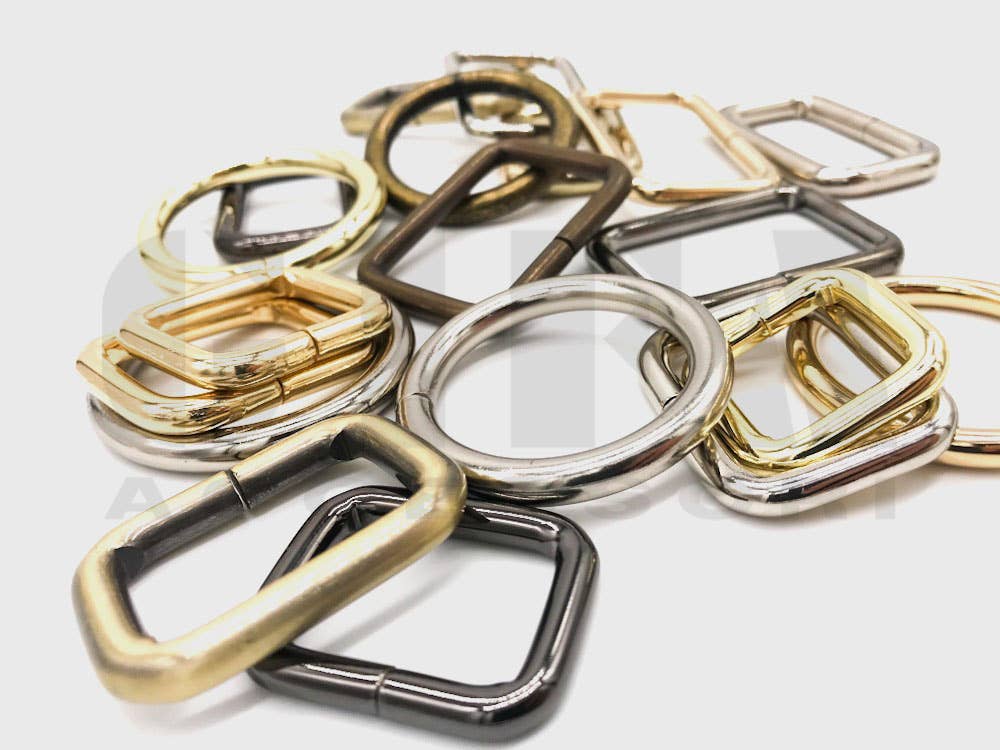 Gifa Accessori - Wholesale Craft Supplies - Half rings in iron thickness 5 mm various sizes2
