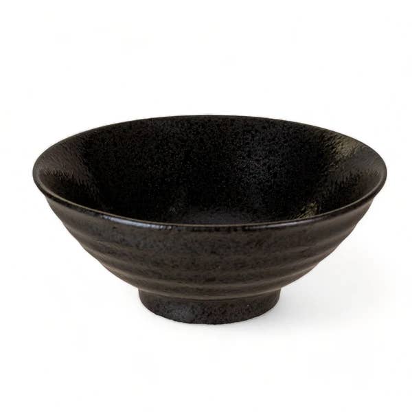 Grande ciotola per ramen in porcellana Hakumu 40oz 20,3 cm di diametro x 3,5" H per la vendita all'ingrosso da parte di Urban Tokyo