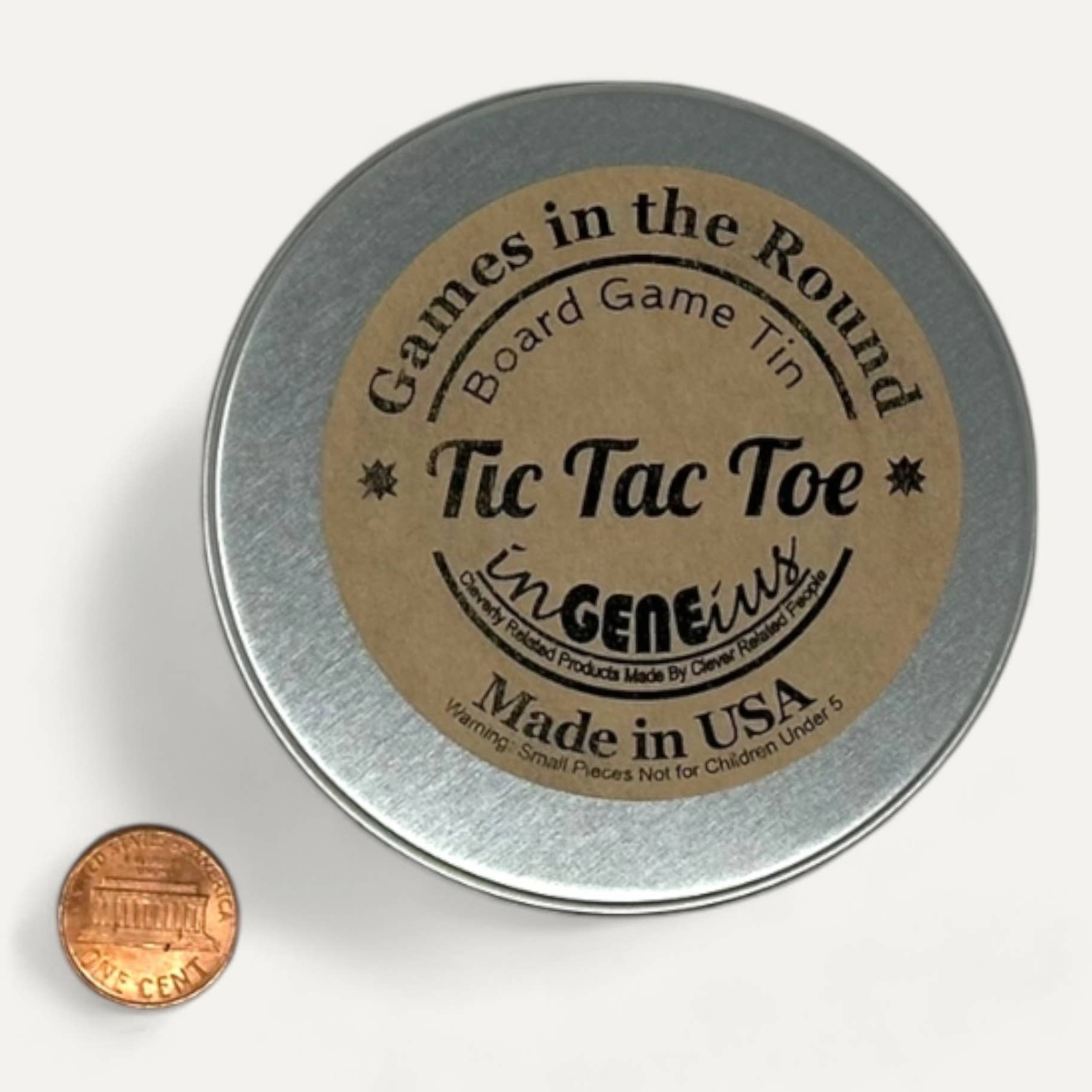 Ingeneius - Wholesale Board Game - Games in the Round - Tic Tac Toe3