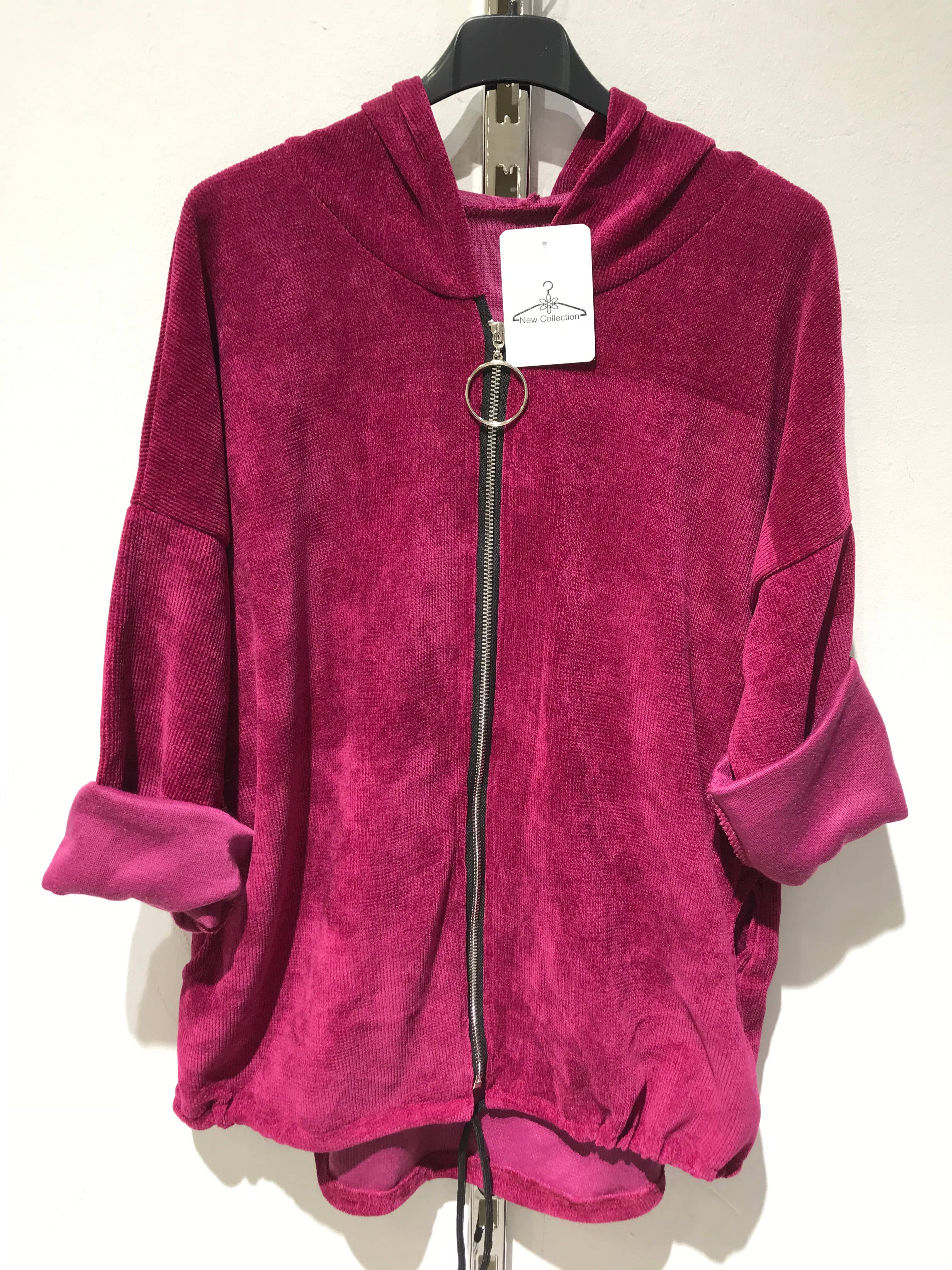 Only Yuan - Vente Bombers – femme - Veste en velours côtelé ref:911378