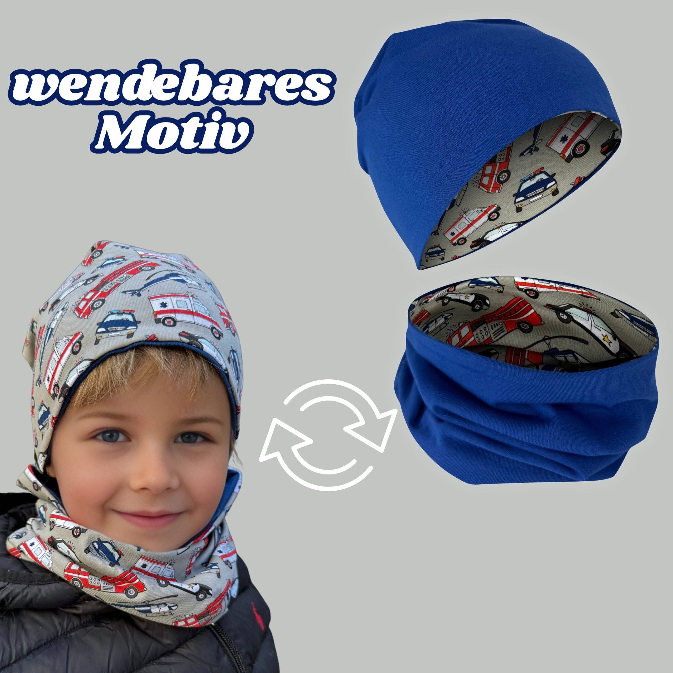 HECKBO - Wholesale Beanie - Kids - Kids Beanie Hat & Loop - Emergency Vehicles2