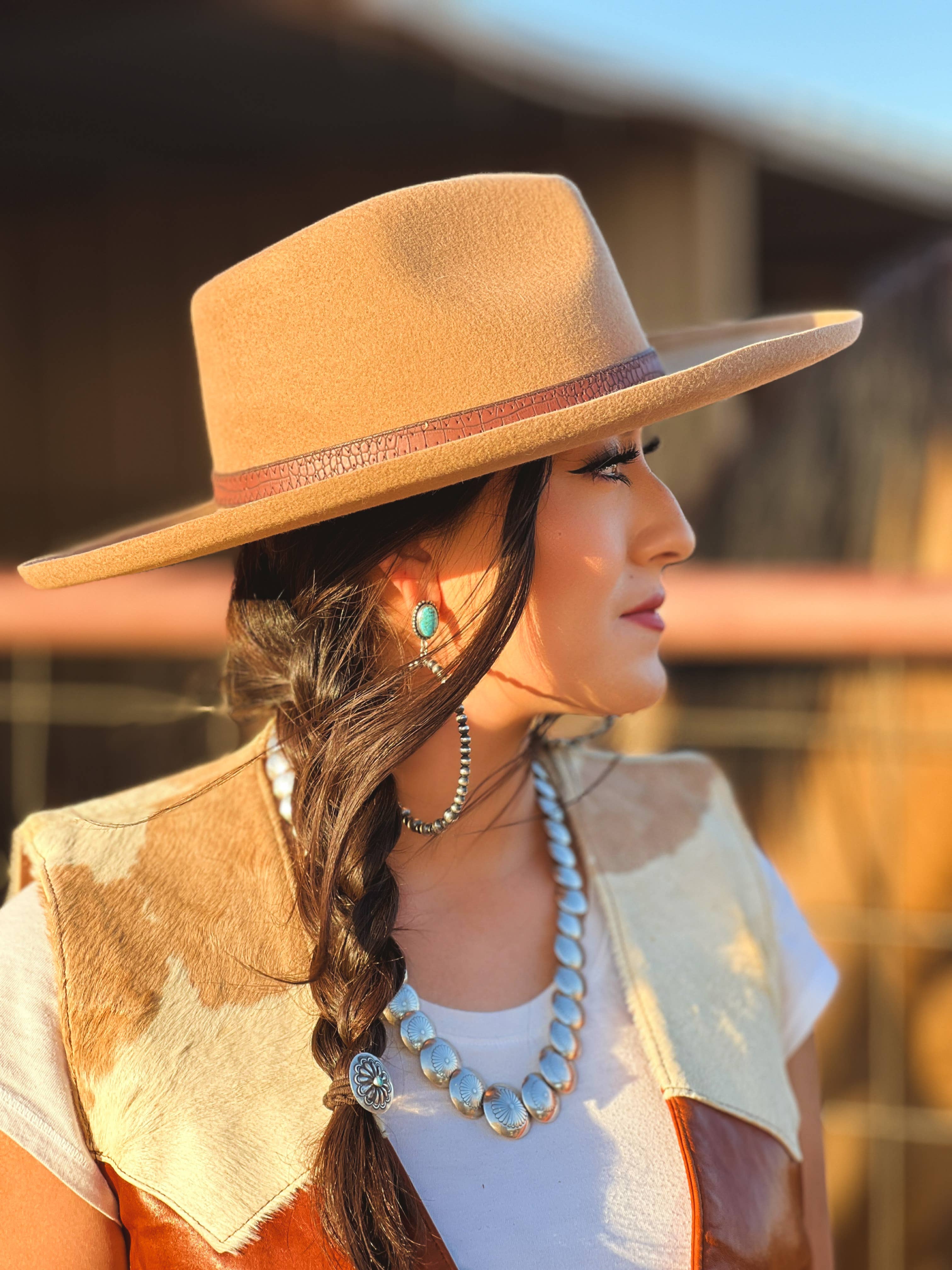 American Hat Makers - Vendita all'ingrosso Fedora - Unisex - Cappello Fedora in feltro di lana con bordo stretto - modello Hudson23