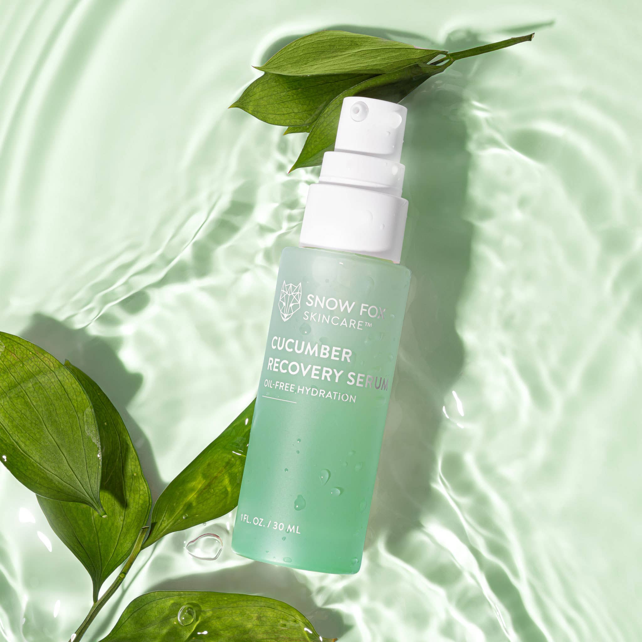 Snow Fox Skincare – Großhandel Gesichtsserum/-konzentrat – Gurke Recovery Serum1