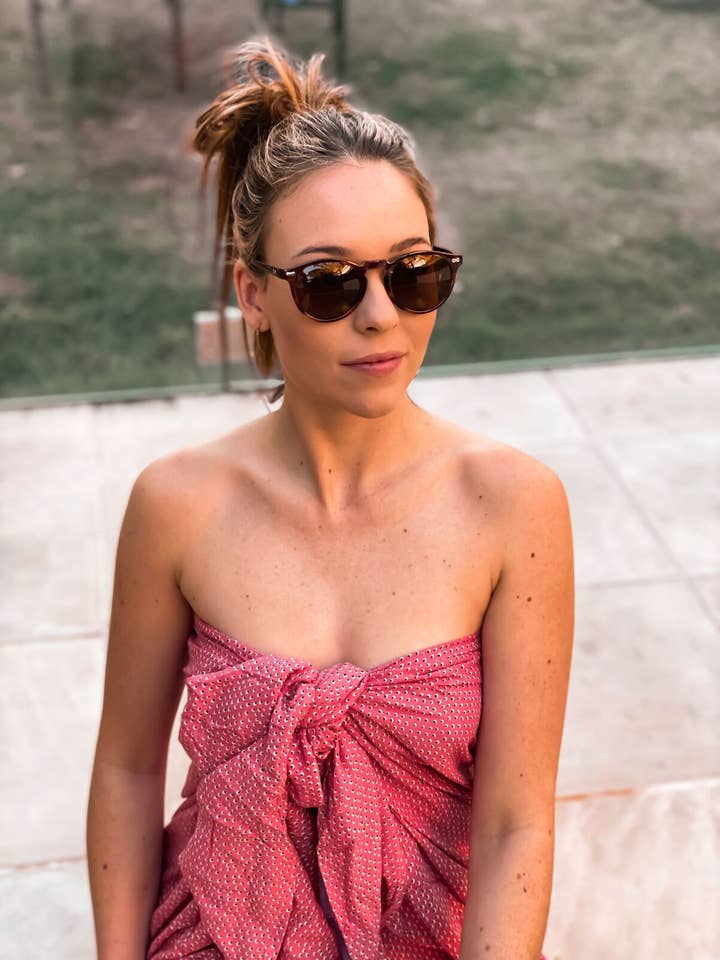 Ray - Maroon Tortoise Shell for wholesale by Paradise Designs