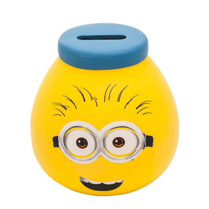 Joy Toy - Vendita all'ingrosso Salvadanaio - Bambini e neonati - MINIONS SALVADANAIO IN CERAMICA IN CONFEZIONE REGALO 14,5X14