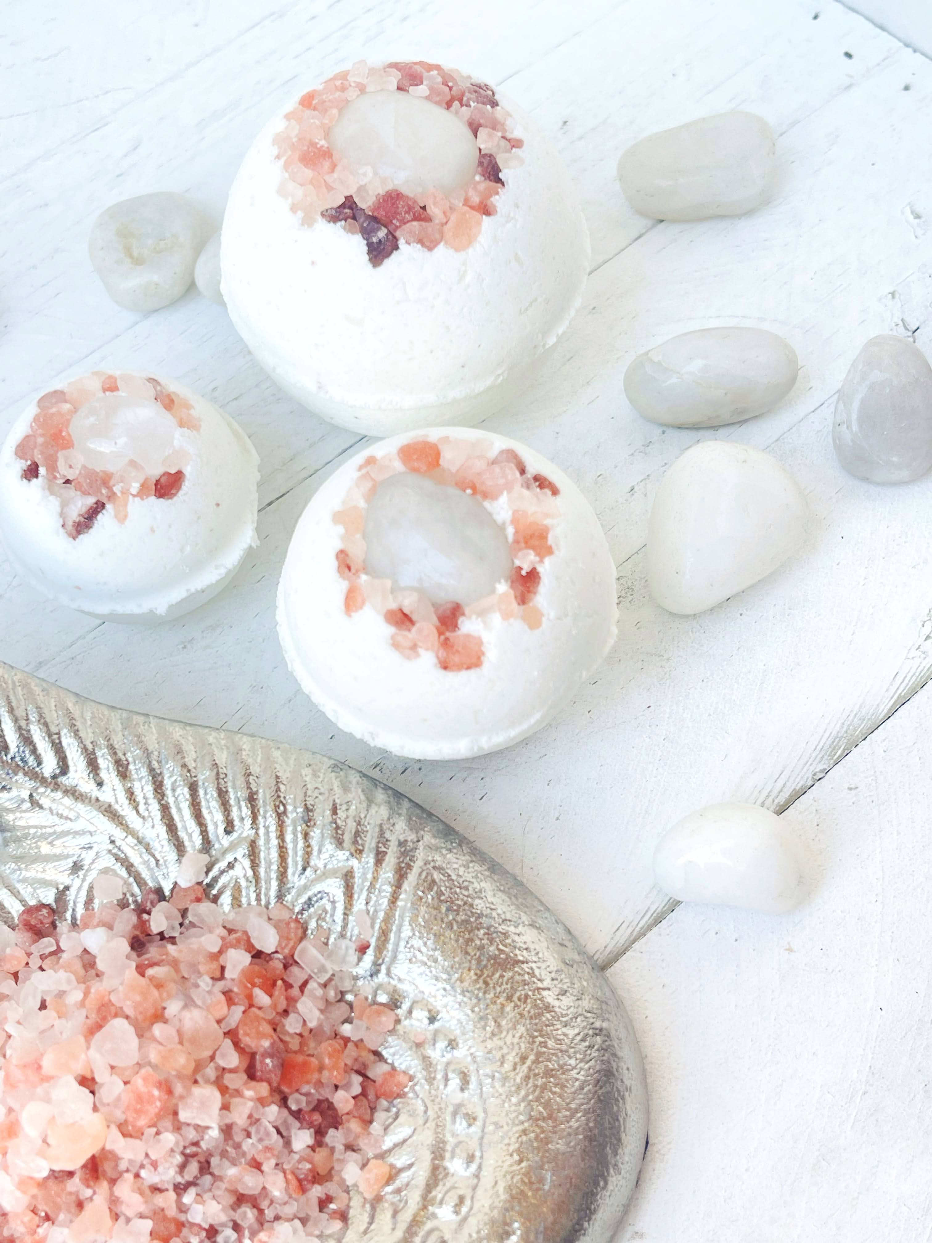Rage Gems & Jewelry - Wholesale Bath Bomb/Fizz - Quartz & Pink Himalayan Salt Bath Bomb3