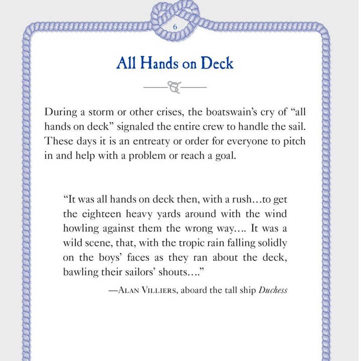 REMOVED BRAND - Wholesale Reference - Three Sheets to the Wind: Nautical Origins of Expressions6