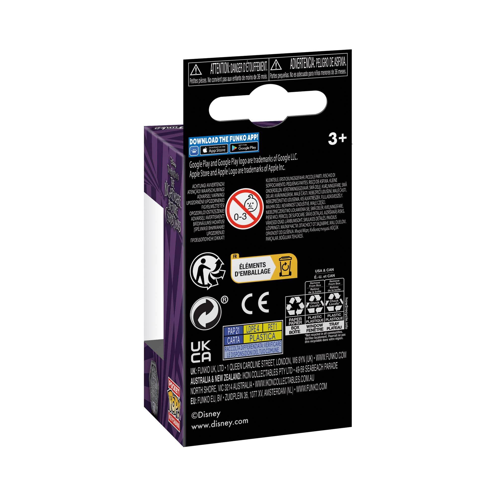 Toysmith - Wholesale Toy Set - Kids - Funko Pocket POP! Keychain: Formal Jack Skellington2