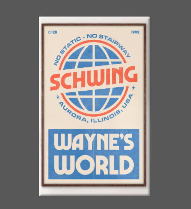 Ba Ba Buttons - Venta al por mayor Imanes - WAYNE'S WORLD, Imán, Botón, Espejo, Nevera, SCHWING0