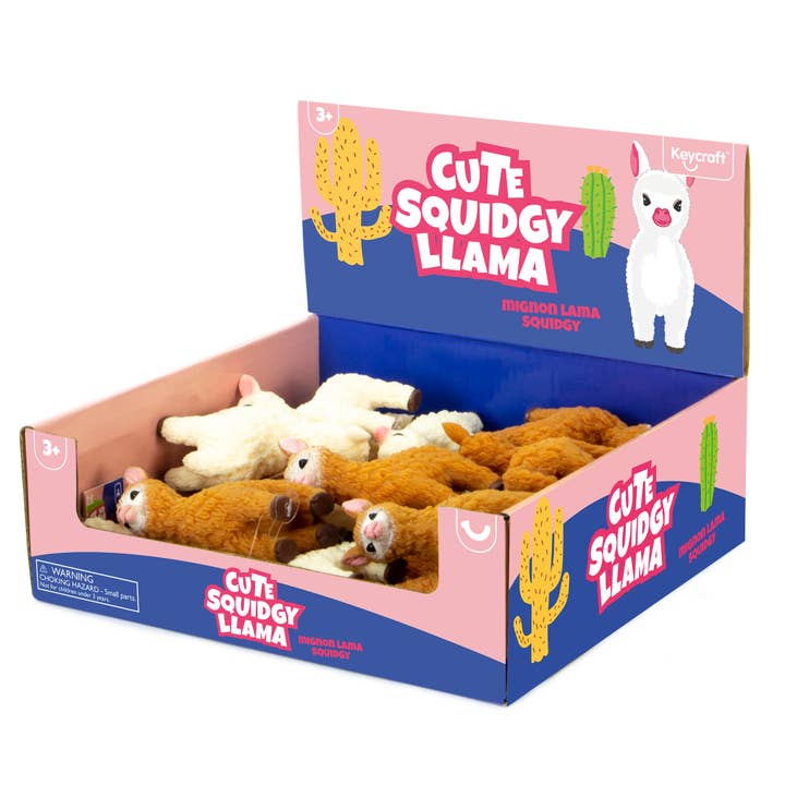 Keycraft - Wholesale Squishy Toy - Kids & Baby - Keycraft Cute Squidgy Llama Sensory Toy2