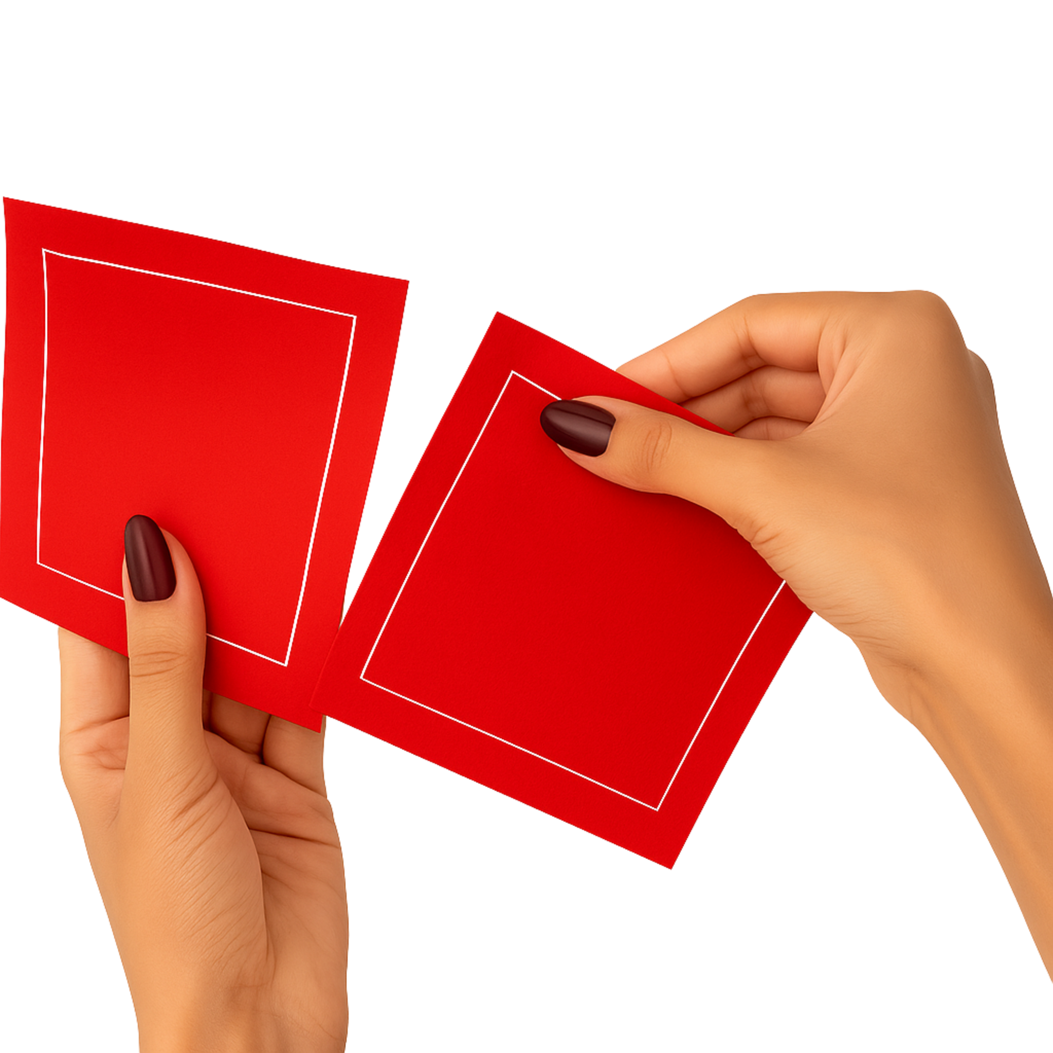 Toasting With Tara - Wholesale Wegwerpservet - Katoenen Cocktailservet Rol: The Red Carpet - Wit "Cheers"1