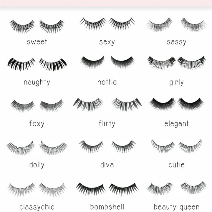 Set sorpresa - ciglia finte strisce per la vendita all'ingrosso da parte di Eyelashi