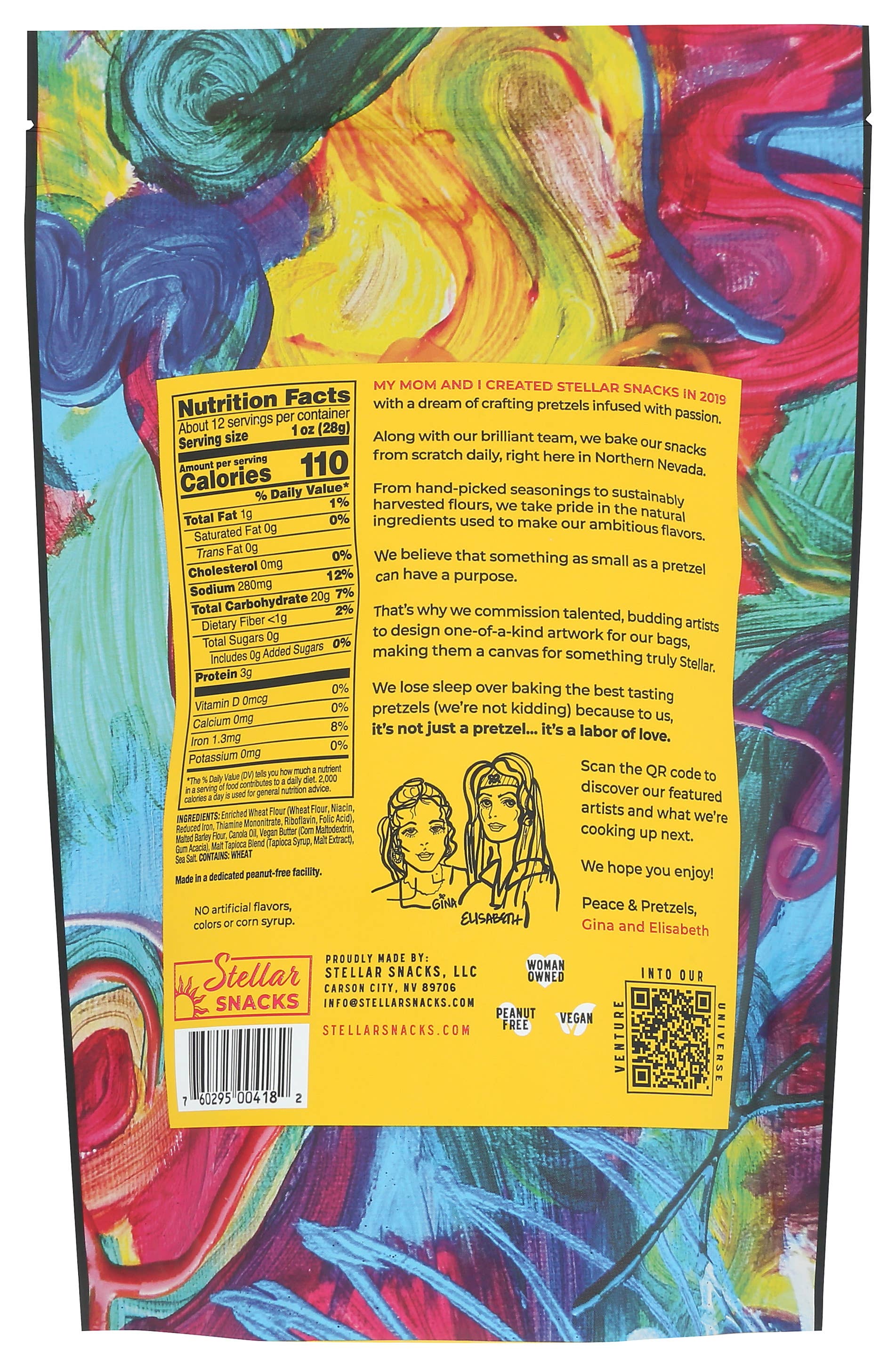 Stellar Snacks - Wholesale Pretzels - Stellar Pretzel Braids - Simply Stellar - 12oz1