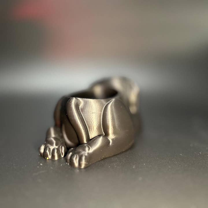 <3 Studio – Großhandel Blumentopf – Einzigartiger Pflanztopf: Schwarzer Labrador Pflanztopf - Sukkulenten-Topf, Schwarze Labrador Geschenke