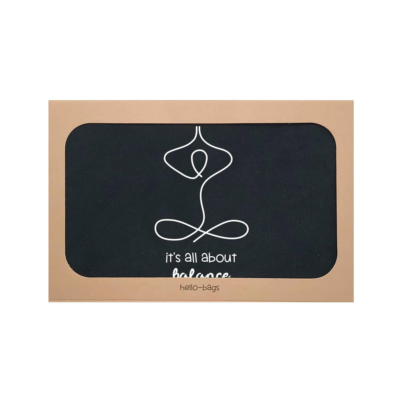 hello-bags - Wholesale Toiletry Bag - Women's - IT'S ALL ABOUT BALANCE CLUTCH BAG2