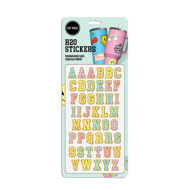 Top Trenz Inc - Wholesale Sticker - Kids & Baby - H20 Flask Vinyl Sticker Packs assortment4