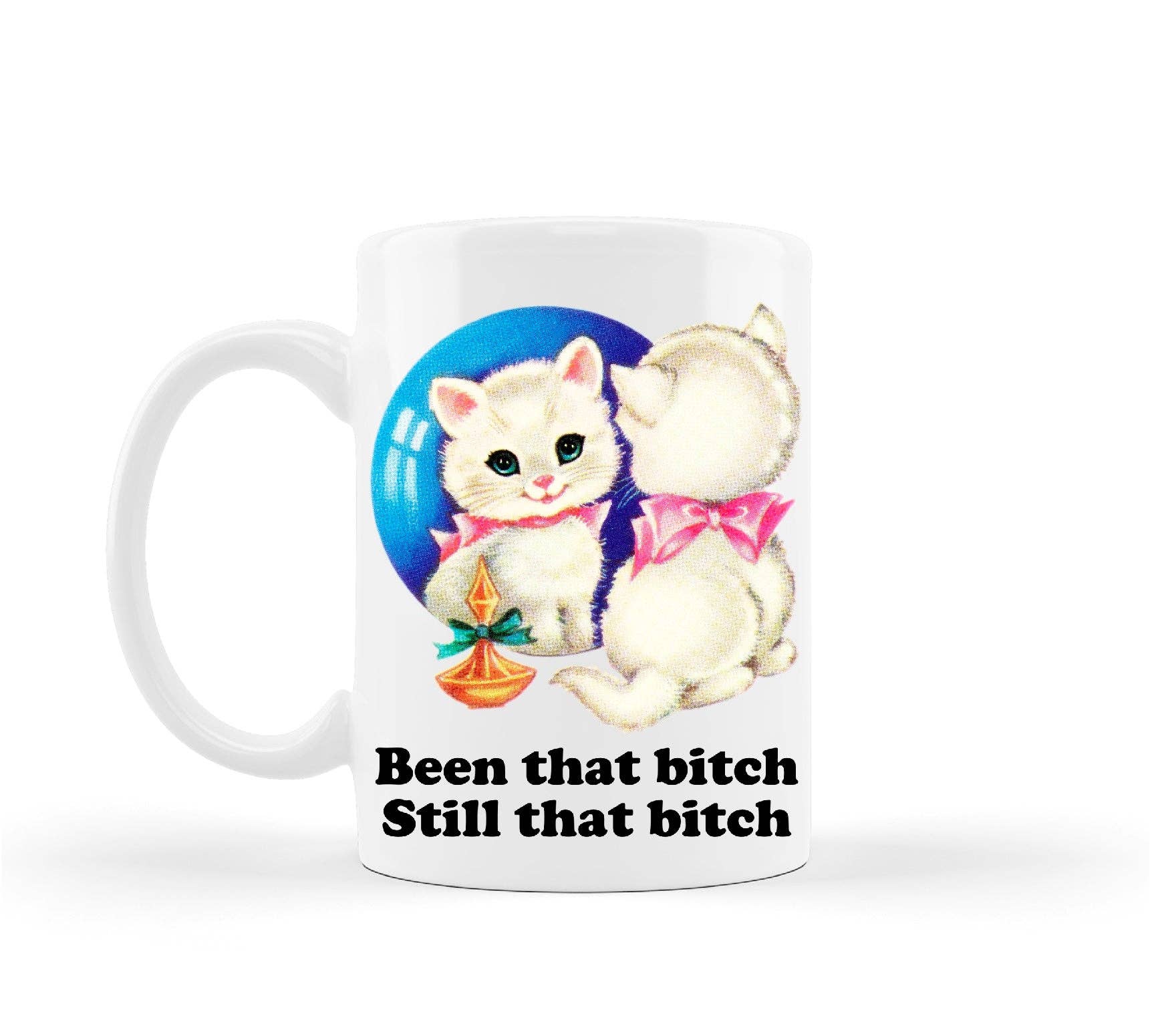 Ace the Pitmatian Co – Caneca por atacado – Foi Que Cadela Ainda Que Bitch Cat Cang