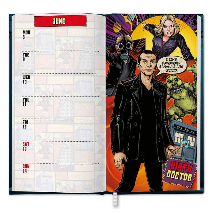 Danilo Promotions Ltd – wholesale Journal/diary – DOCTOR WHO 2026 SLIM DIARY1