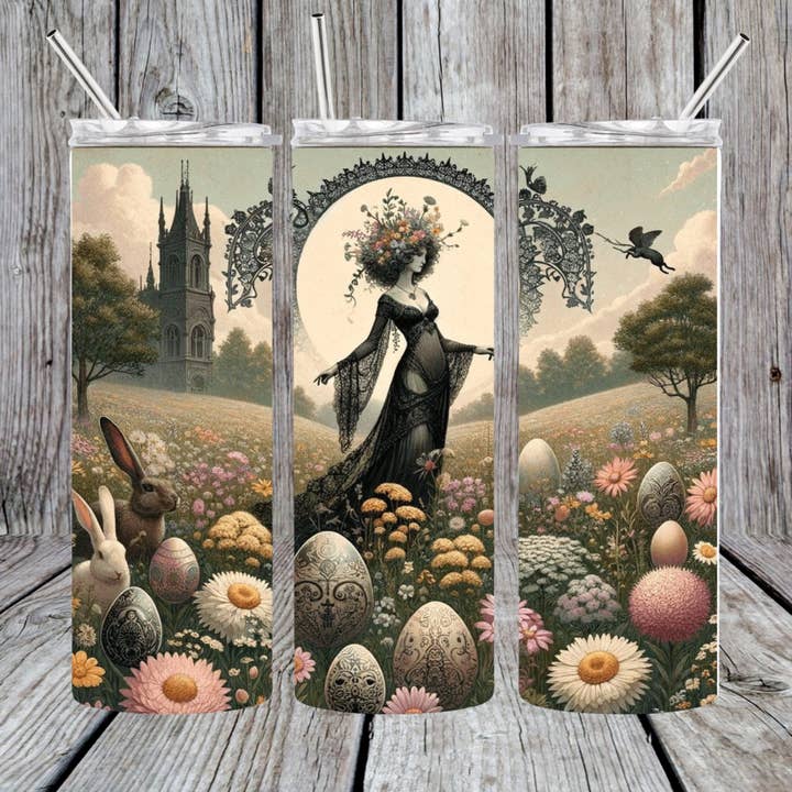 Eclectic Wallflower Boutique - Wholesale Insulated Mug/Tumbler - Ostara tumbler