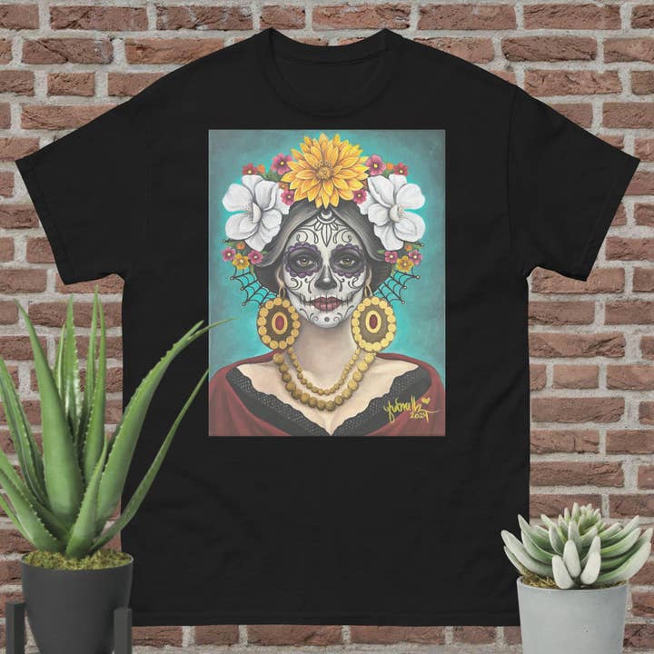 “Flor” Unisex classic tee for wholesale by The Art of Francella