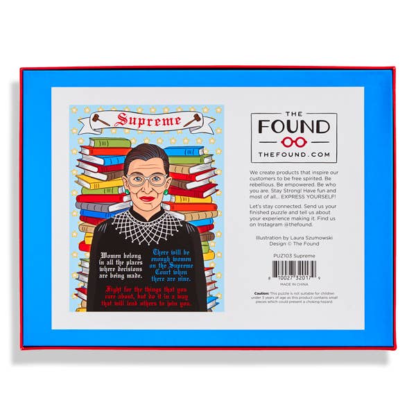 THE FOUND - Wholesale Puzzle - Adult - RBG Supreme Puzzle1