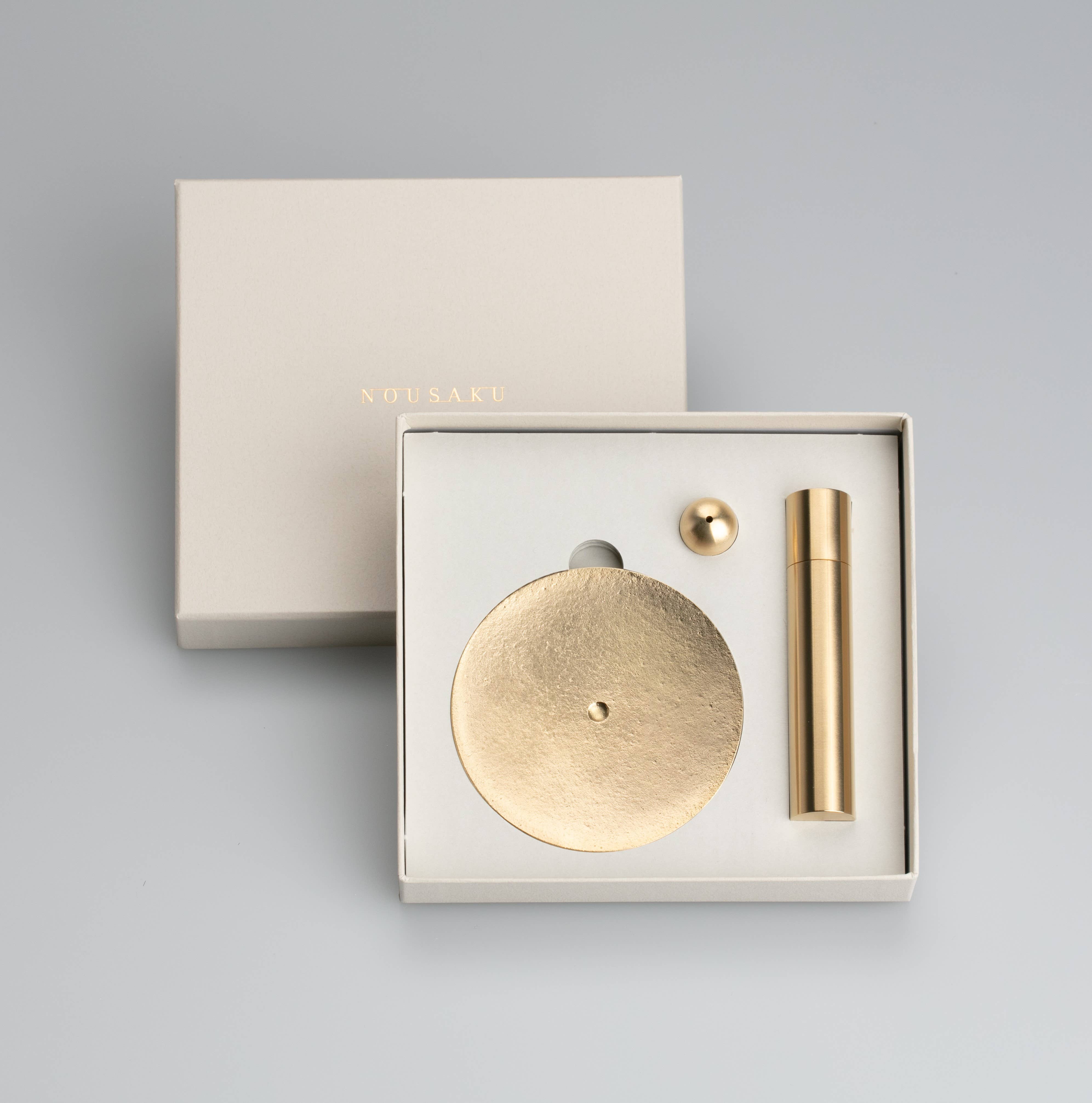 House of Shokunin - Wholesale Incense Holder - Modern Home Decor Handcrafted Chic Interior Decor Brass Incense Holder Set Elegant Gift Set0