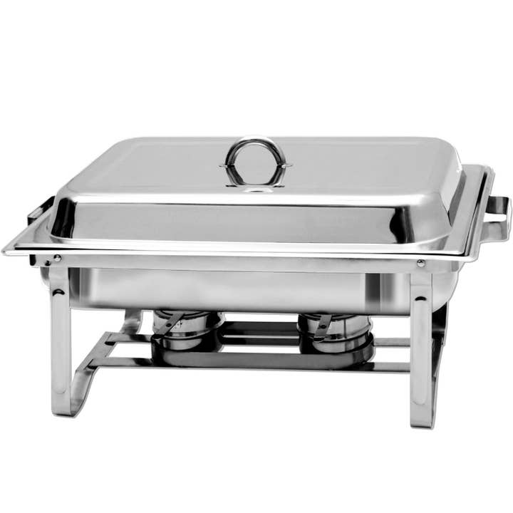 Bain Marie "Chafing Dish" 60 X 36 X 32cm Approximately 9 Liters for wholesale by Cuivres de France-Baumalu