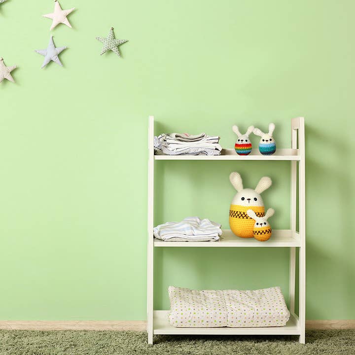 Tiny Mills - Wholesale Knuffels - Kinderen en baby - Met de hand gehaakt speelgoed, klein paasei, oranje3