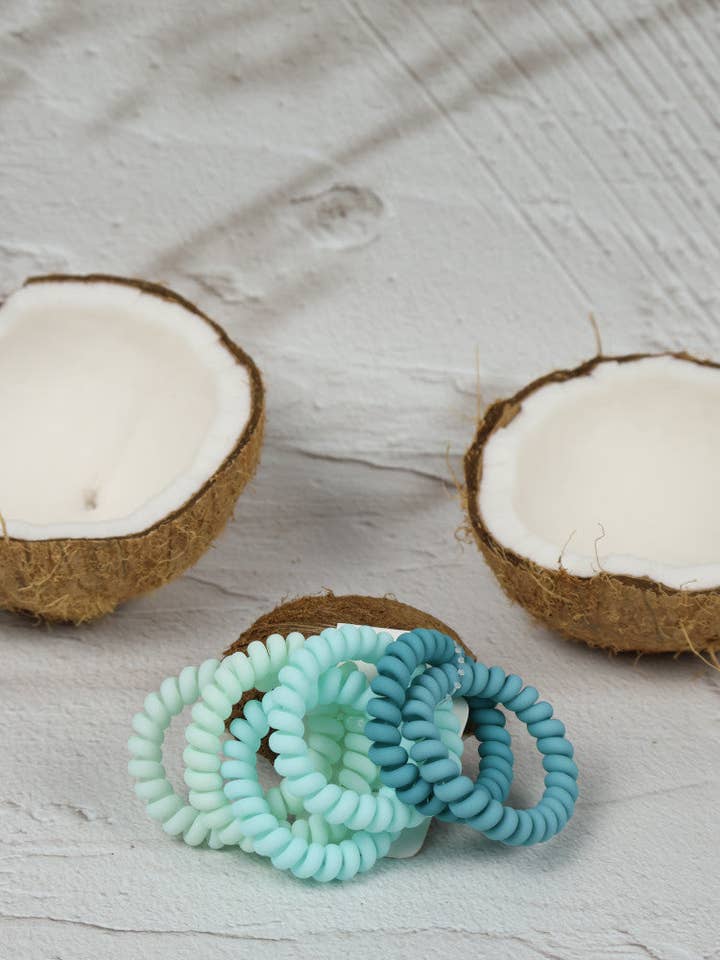 Hair Coils - 6 Pack - Reef for wholesale by Nakoa The Label