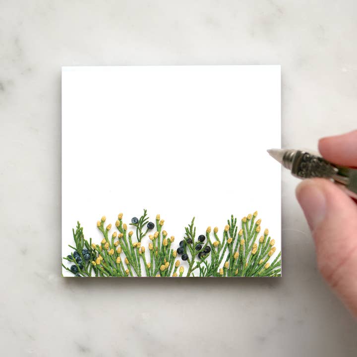 Sticky Notes - Juniper and cedar for wholesale by Bottle Branch