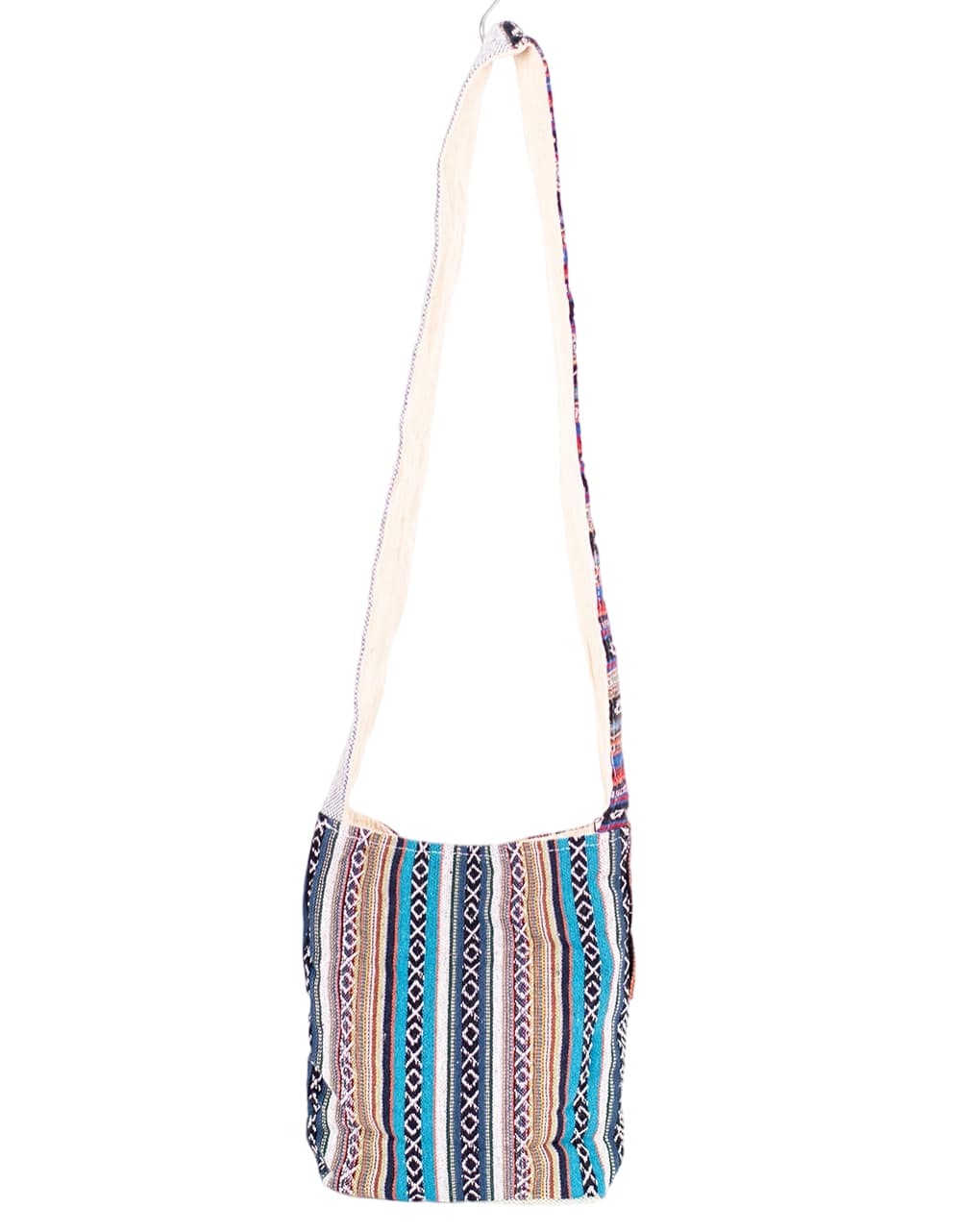 Kimago Look - Wholesale Crossbody Bag - Unisex - Natural Hemp Hippie Shoulder Bag | Unisex Crossbody Bag2