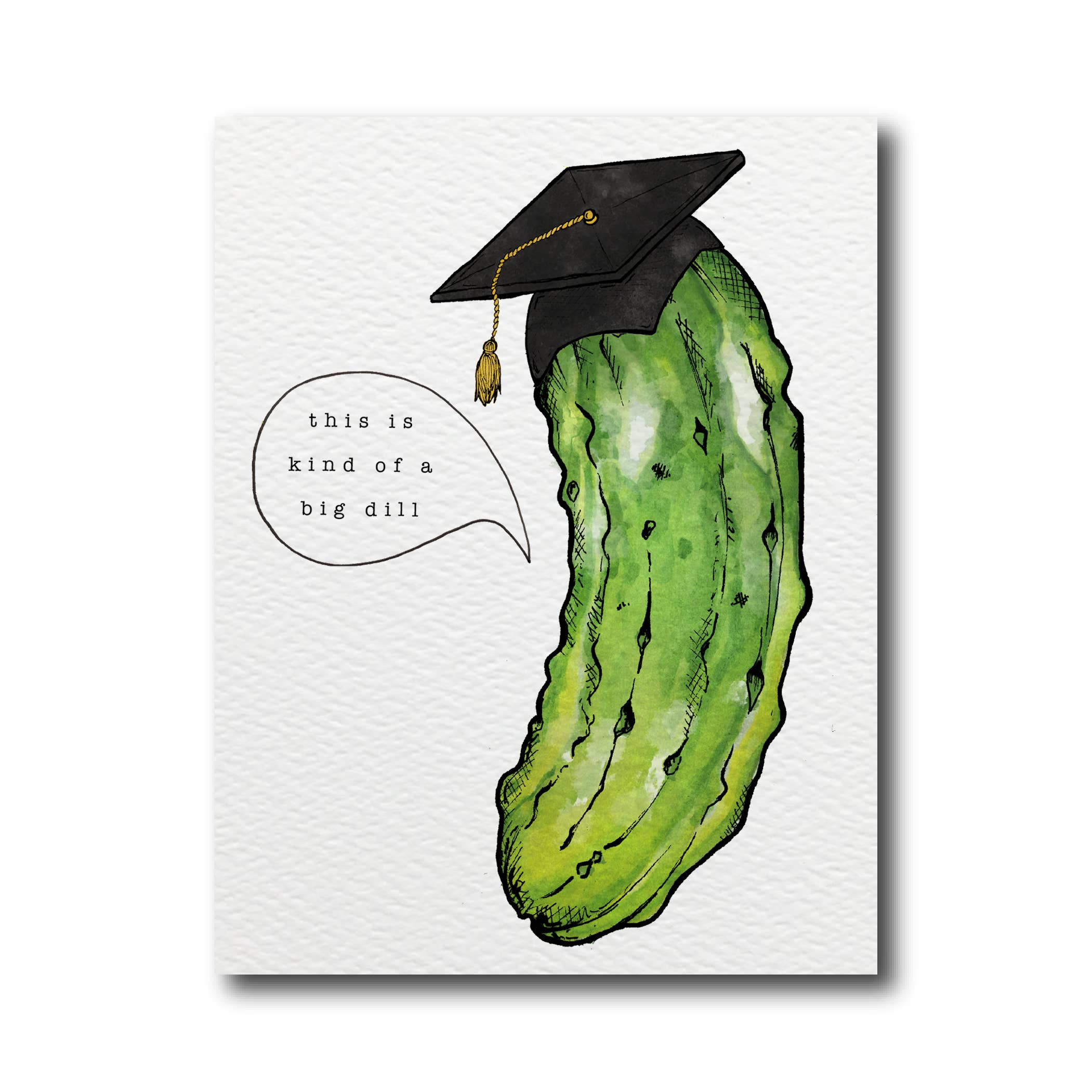 CARDS BY ALLIE - Wholesale Graduation Card - Grad Big Dill